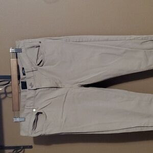 H&M slim fit khaki style men's pants size 33